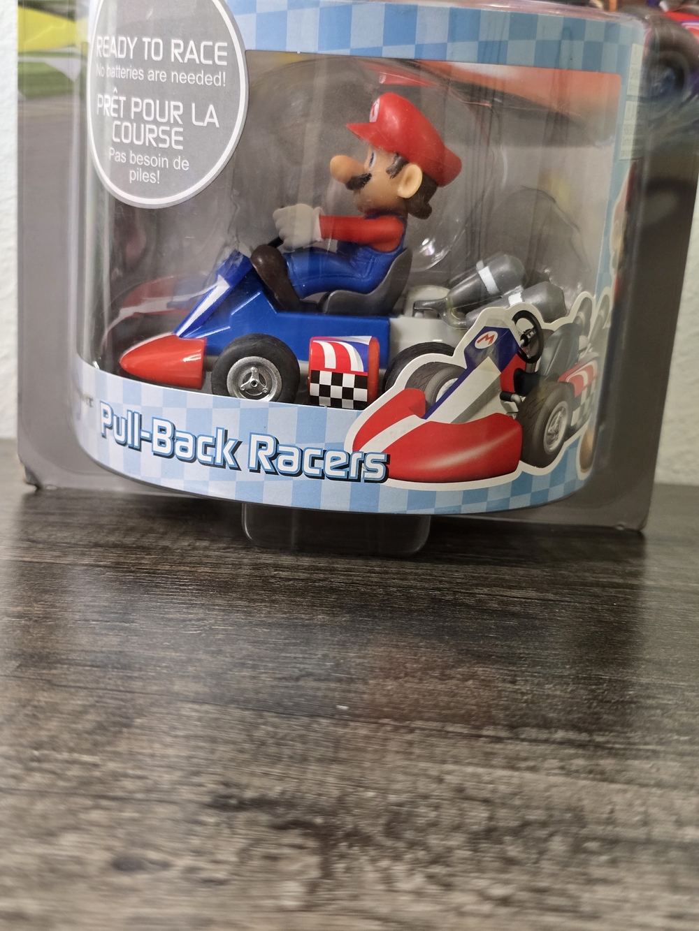 Pull-Back Racer Toy Mario Figure - Picture 4 of 5